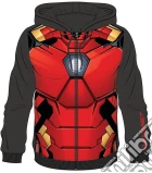 Iron Man - Sublimated Black (Felpa Con Cappuccio Unisex Tg. L) giochi