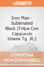 Iron Man - Sublimated Black (Felpa Con Cappuccio Unisex Tg. XL) gioco