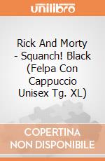 Rick And Morty - Squanch! Black (Felpa Con Cappuccio Unisex Tg. XL) gioco