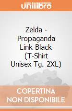Zelda - Propaganda Link Black (T-Shirt Unisex Tg. 2XL) gioco