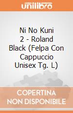 Ni No Kuni 2 - Roland Black (Felpa Con Cappuccio Unisex Tg. L) gioco