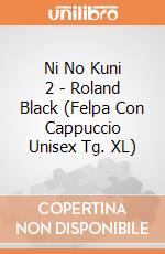 Ni No Kuni 2 - Roland Black (Felpa Con Cappuccio Unisex Tg. XL) gioco