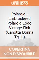Polaroid - Embroidered Polaroid Logo Vintage Pink (Canotta Donna Tg. L) gioco