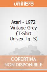 Atari - 1972 Vintage Grey (T-Shirt Unisex Tg. S) gioco