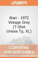 Atari - 1972 Vintage Grey (T-Shirt Unisex Tg. XL) gioco