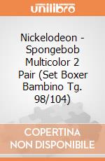 Nickelodeon - Spongebob Multicolor 2 Pair (Set Boxer Bambino Tg. 98/104) gioco