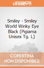 Smiley - Smiley World Winky Eye Black (Pigiama Unisex Tg. L) gioco