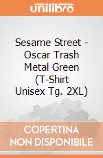 Sesame Street - Oscar Trash Metal Green (T-Shirt Unisex Tg. 2XL) gioco