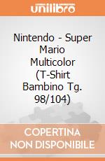 Nintendo - Super Mario Multicolor (T-Shirt Bambino Tg. 98/104) gioco