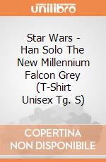 Star Wars - Han Solo The New Millennium Falcon Grey (T-Shirt Unisex Tg. S) gioco