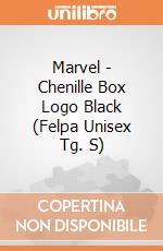 Marvel - Chenille Box Logo Black (Felpa Unisex Tg. S) gioco