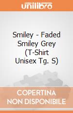 Smiley - Faded Smiley Grey (T-Shirt Unisex Tg. S) gioco