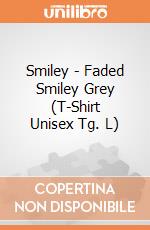 Smiley - Faded Smiley Grey (T-Shirt Unisex Tg. L) gioco