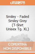 Smiley - Faded Smiley Grey (T-Shirt Unisex Tg. XL) gioco
