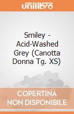 Smiley - Acid-Washed Grey (Canotta Donna Tg. XS) gioco