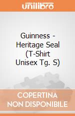 Guinness - Heritage Seal (T-Shirt Unisex Tg. S) gioco