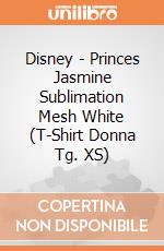 Disney - Princes Jasmine Sublimation Mesh White (T-Shirt Donna Tg. XS) gioco