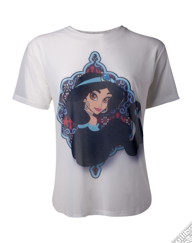 Disney - Princes Jasmine Sublimation Mesh White (T-Shirt Donna Tg. L) gioco