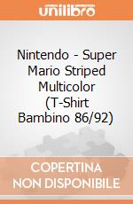 Nintendo - Super Mario Striped Multicolor (T-Shirt Bambino 86/92) gioco