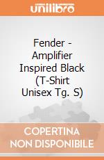Fender - Amplifier Inspired Black (T-Shirt Unisex Tg. S) gioco