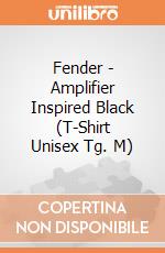 Fender - Amplifier Inspired Black (T-Shirt Unisex Tg. M) gioco