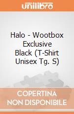 Halo - Wootbox Exclusive Black (T-Shirt Unisex Tg. S) gioco