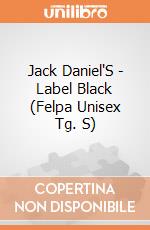 Jack Daniel'S - Label Black (Felpa Unisex Tg. S) gioco