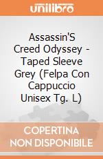 Assassin'S Creed Odyssey - Taped Sleeve Grey (Felpa Con Cappuccio Unisex Tg. L) gioco