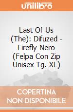 Last Of Us (The): Difuzed - Firefly Nero (Felpa Con Zip Unisex Tg. XL) giochi
