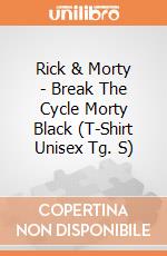 Rick & Morty - Break The Cycle Morty Black (T-Shirt Unisex Tg. S) gioco di Terminal Video