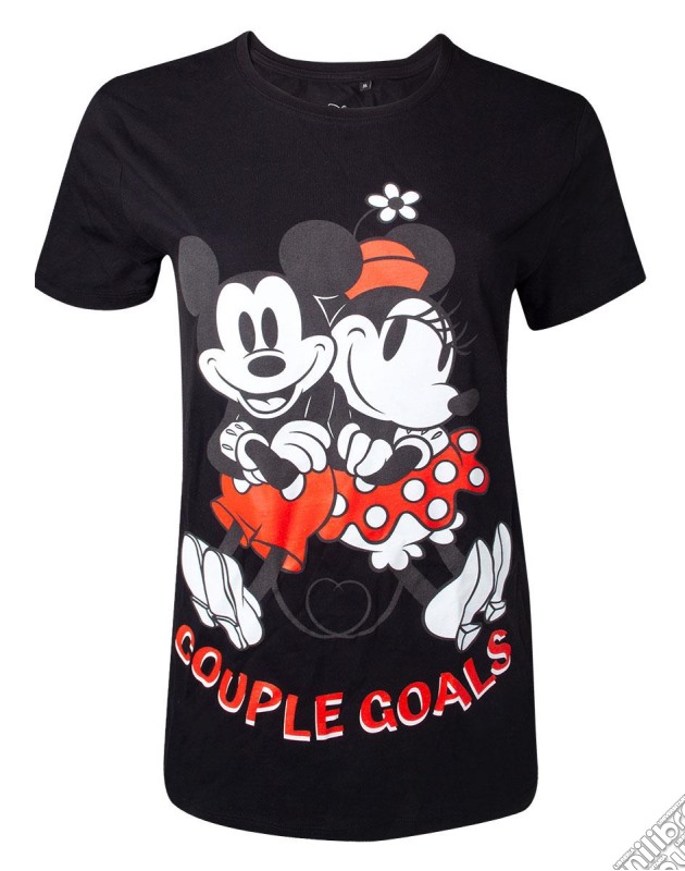 Disney - Mickey Mouse - Couple Goals Black (T-Shirt Unisex Tg. M) gioco di Terminal Video