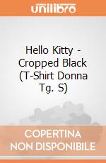 Hello Kitty - Cropped Black (T-Shirt Donna Tg. S) gioco di Terminal Video