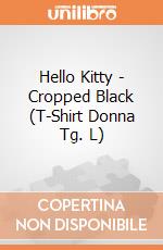 Hello Kitty - Cropped Black (T-Shirt Donna Tg. L) gioco di Terminal Video