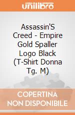 Assassin'S Creed - Empire Gold Spaller Logo Black (T-Shirt Donna Tg. M) gioco