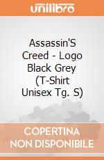 Assassin'S Creed - Logo Black Grey (T-Shirt Unisex Tg. S) gioco