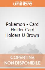 Pokemon - Card Holder Card Holders U Brown giochi