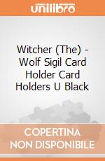 Witcher (The) - Wolf Sigil Card Holder Card Holders U Black giochi