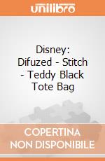 Disney: Difuzed - Stitch - Teddy Black Tote Bag giochi
