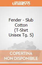 Fender - Slub Cotton (T-Shirt Unisex Tg. S) gioco di Bioworld