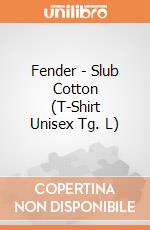 Fender - Slub Cotton (T-Shirt Unisex Tg. L) gioco di Bioworld