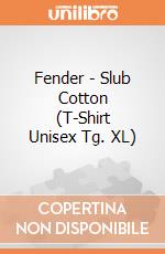 Fender - Slub Cotton (T-Shirt Unisex Tg. XL) gioco di Bioworld