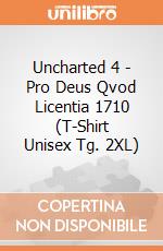 Uncharted 4 - Pro Deus Qvod Licentia 1710 (T-Shirt Unisex Tg. 2XL) gioco