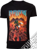Doom: Classic Boxart Crewneck Black (T-Shirt Unisex Tg. S) giochi