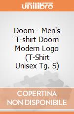 Doom - Men's T-shirt Doom Modern Logo (T-Shirt Unisex Tg. S) gioco