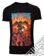 Doom: Classic Boxart Crewneck Black (T-Shirt Unisex Tg. XL) giochi