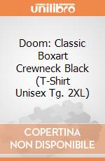 Doom: Classic Boxart Crewneck Black (T-Shirt Unisex Tg. 2XL) gioco