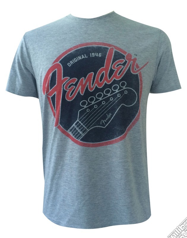 Fender - Original 1946 Grey (T-Shirt Unisex Tg. L) gioco