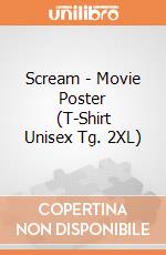 Scream - Movie Poster (T-Shirt Unisex Tg. 2XL) gioco