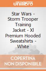 Star Wars - Storm Trooper Training Jacket - Xl Premium Hooded Sweatshirts - White gioco