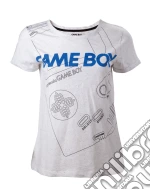 Nintendo: Gameboy Line Grey (T-Shirt Donna Tg.XS) giochi